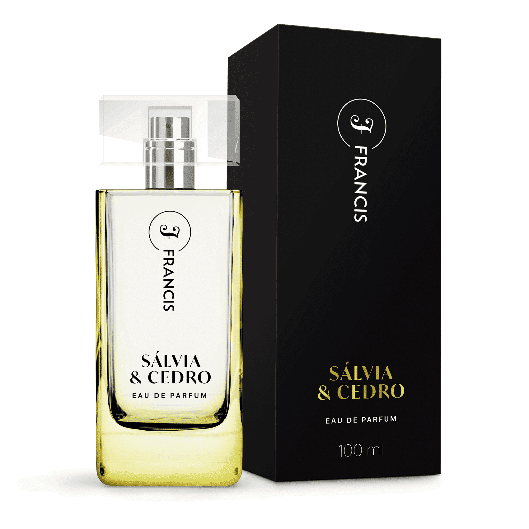 Eau De Parfum Francis Sálvia & Cedro 100 Ml