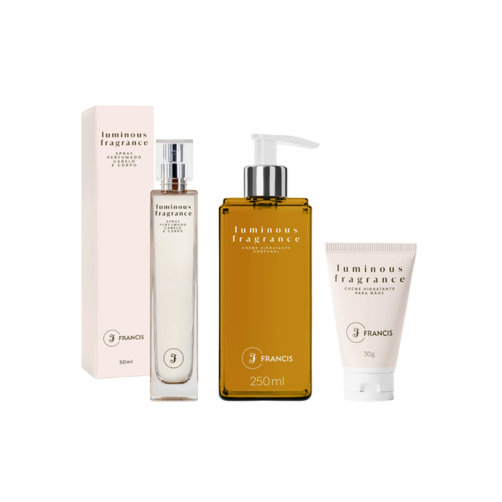 Kit Francis Luminous Colônia e Hidratante