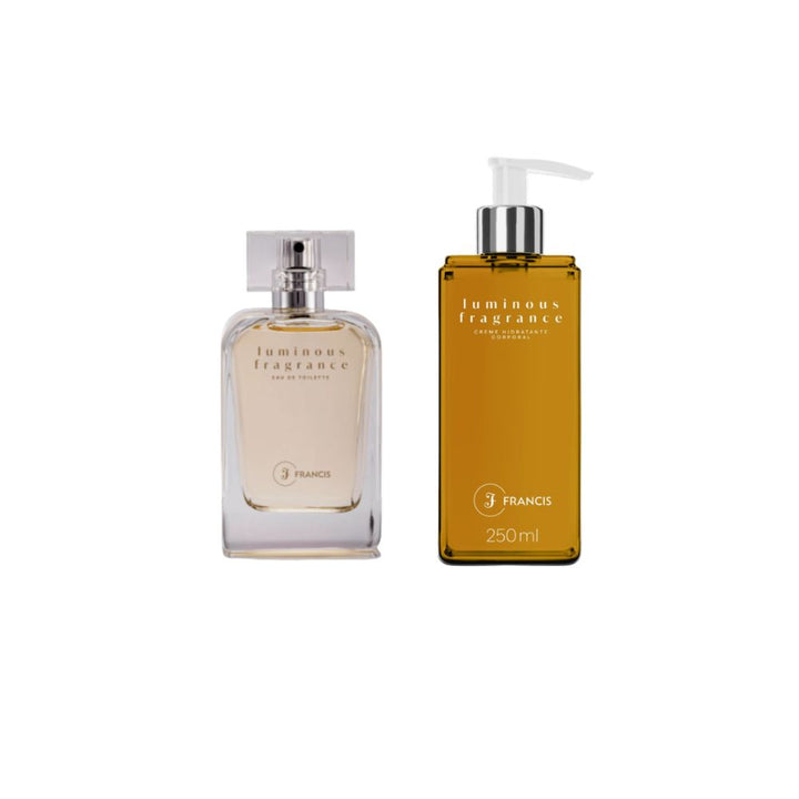 Kit Luminous EDT e Creme Hidratante Corporal Francis