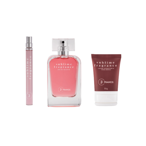 Kit Francis  Sublime Perfume e Hidratante para Bolsa