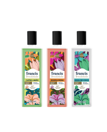 Kit Sabonetes Liquido Francis Brasilidades