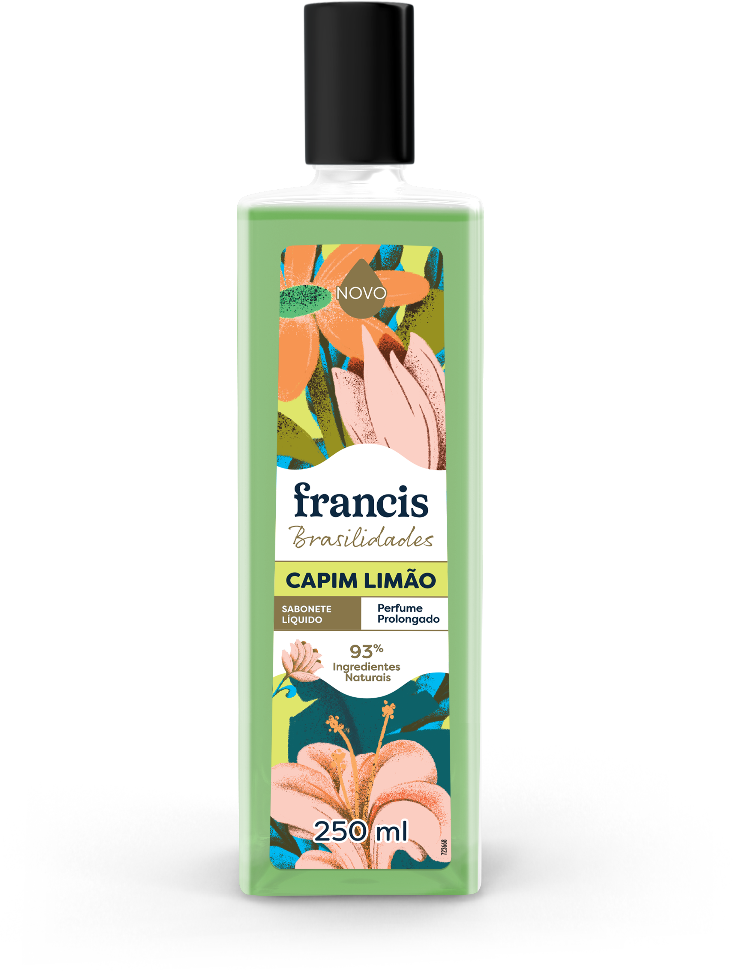 Sabonete Líquido Francis Brasilidades Capim Limão 250ml