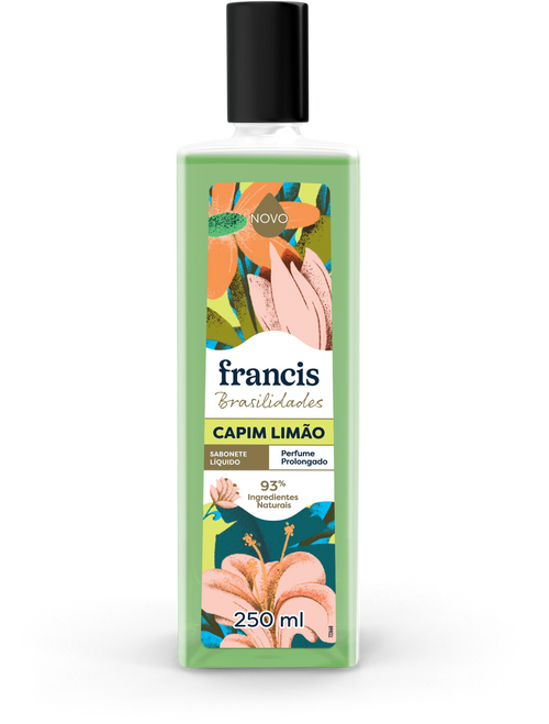 Sabonete Líquido Francis Brasilidades Capim Limão 250ml