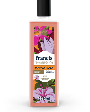 Sabonete Líquido Francis Brasilidades Manga Rosa 250ml