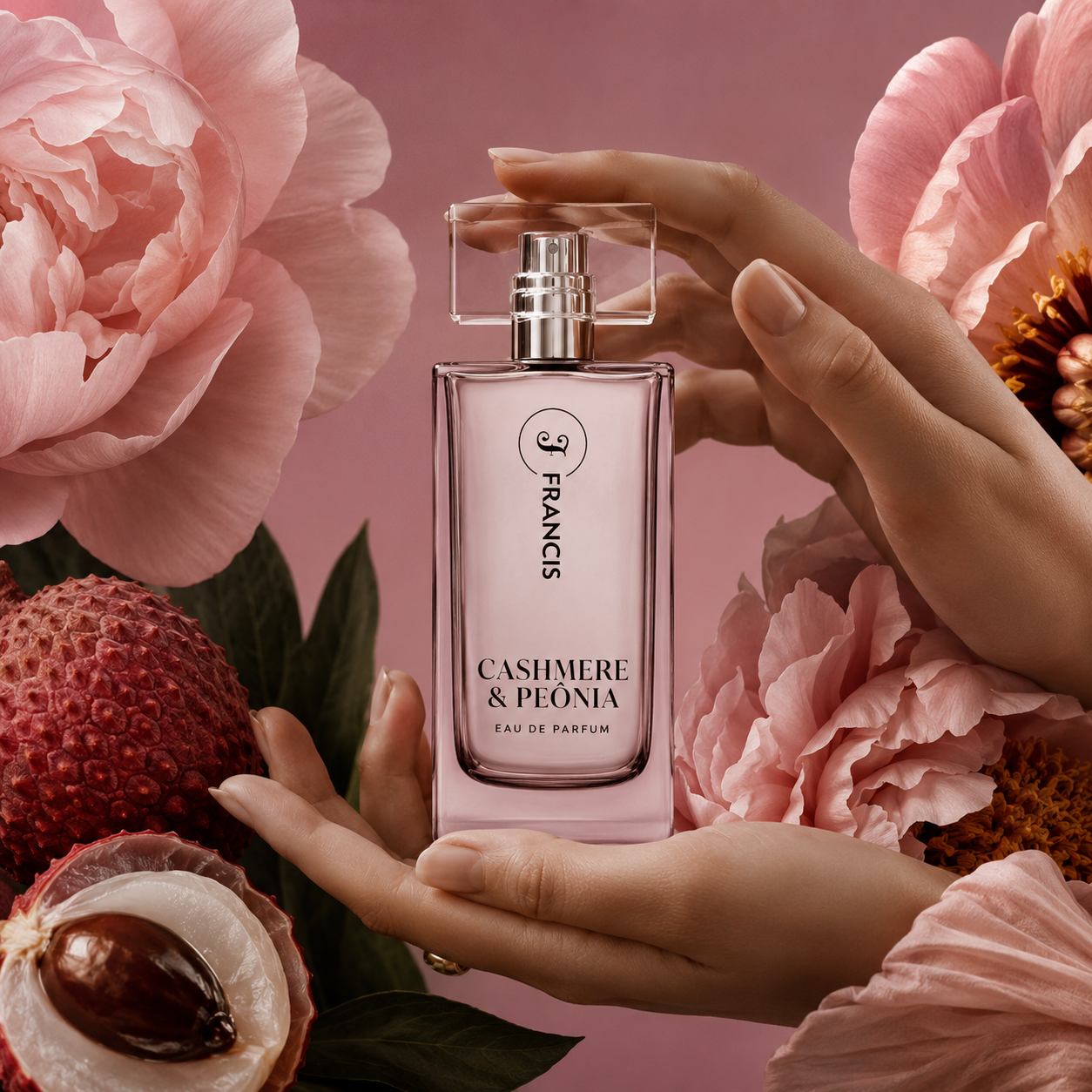 Eau De Parfum Francis Cashmere & Peônia 100ml