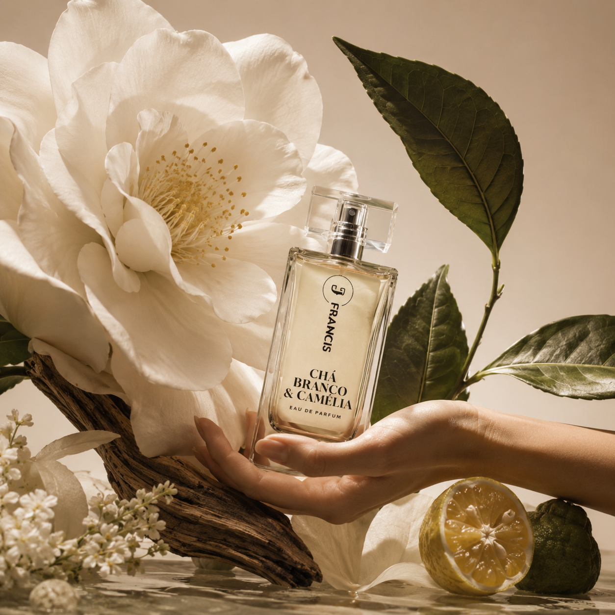 Eau De Parfum Francis Chá Branco & Camélia 100ml