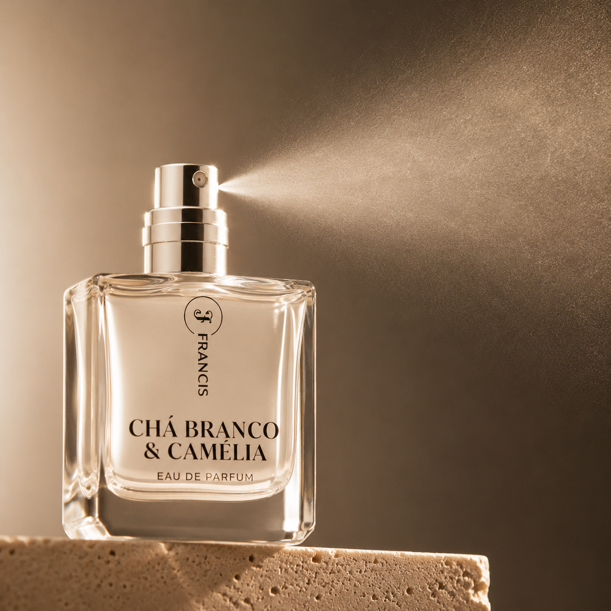 Eau De Parfum Francis Chá Branco & Camélia 30ml