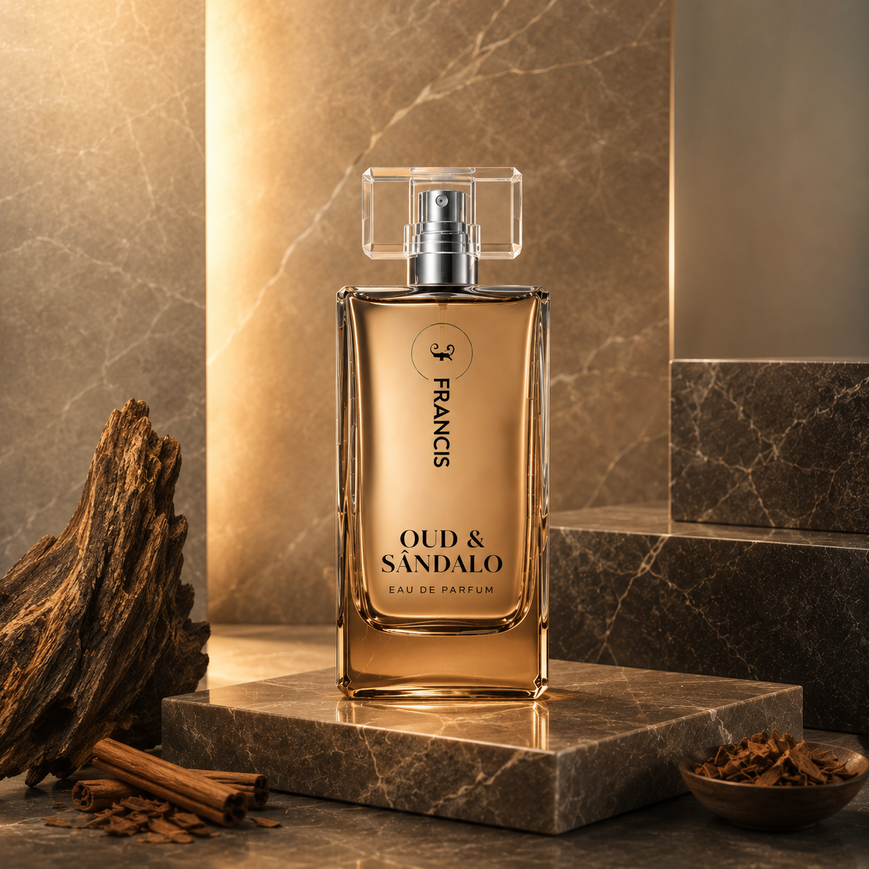 Eau De Parfum Francis Oud & Sândalo 100ml