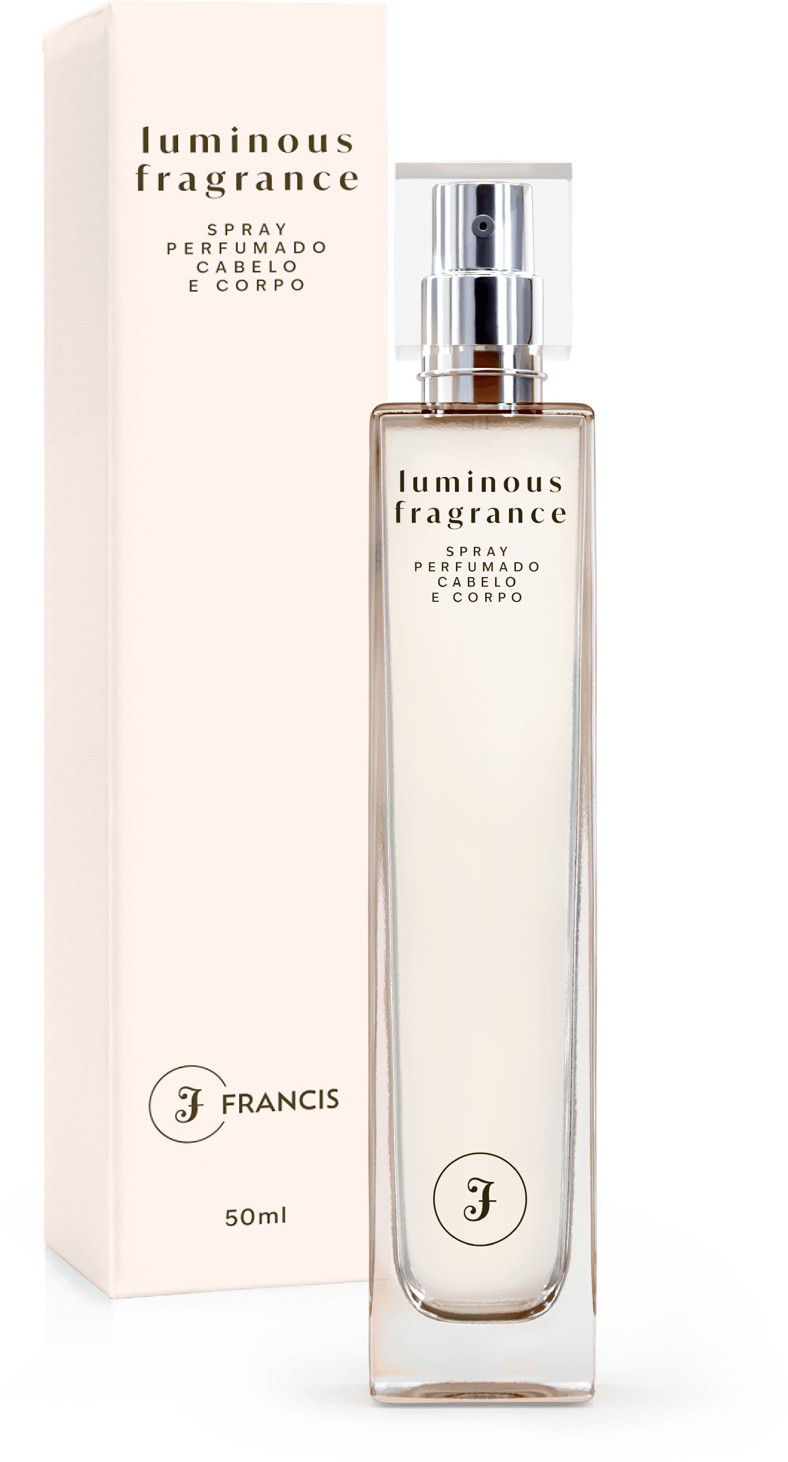 Colônia Cabelo & Corpo Francis Luminous Fragrance  50 Ml