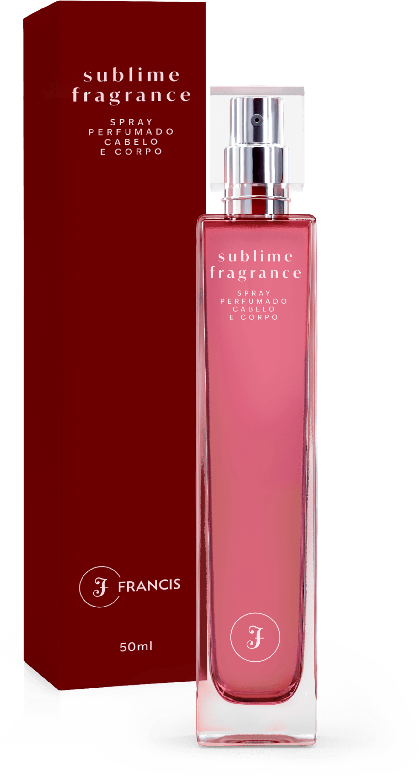 Colônia Cabelo & Corpo Francis Sublime Fragrance  50 Ml