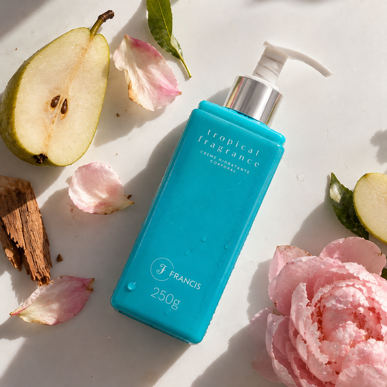 Kit Tropical EDT e Creme Hidratante Corporal Francis