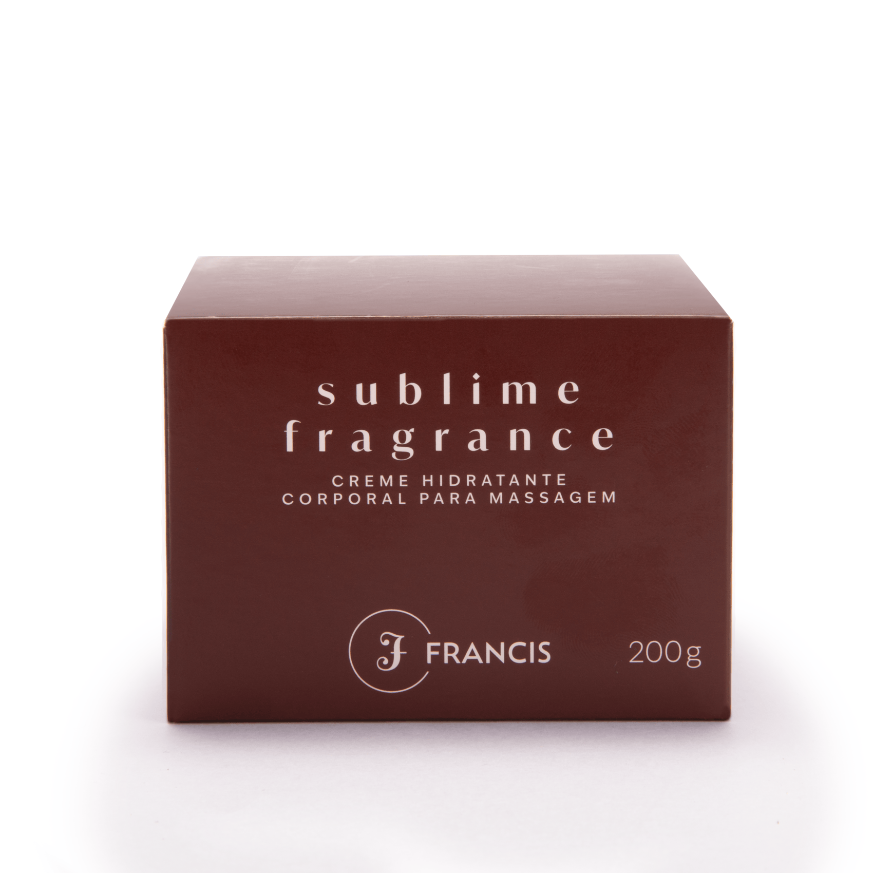Desodorante Creme Hidratante Corporal Para Massagem Francis Sublime Fragrance 200G