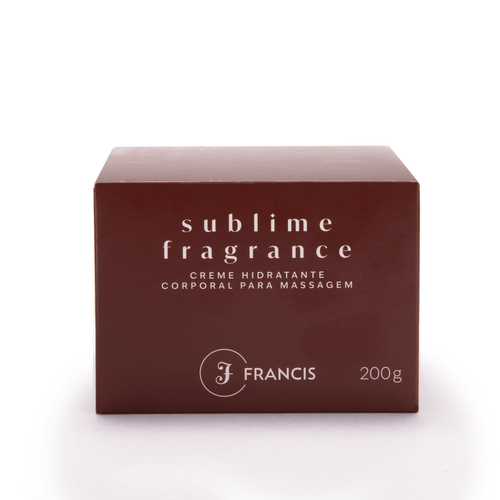 Desodorante Creme Hidratante Corporal Para Massagem Francis Sublime Fragrance 200G