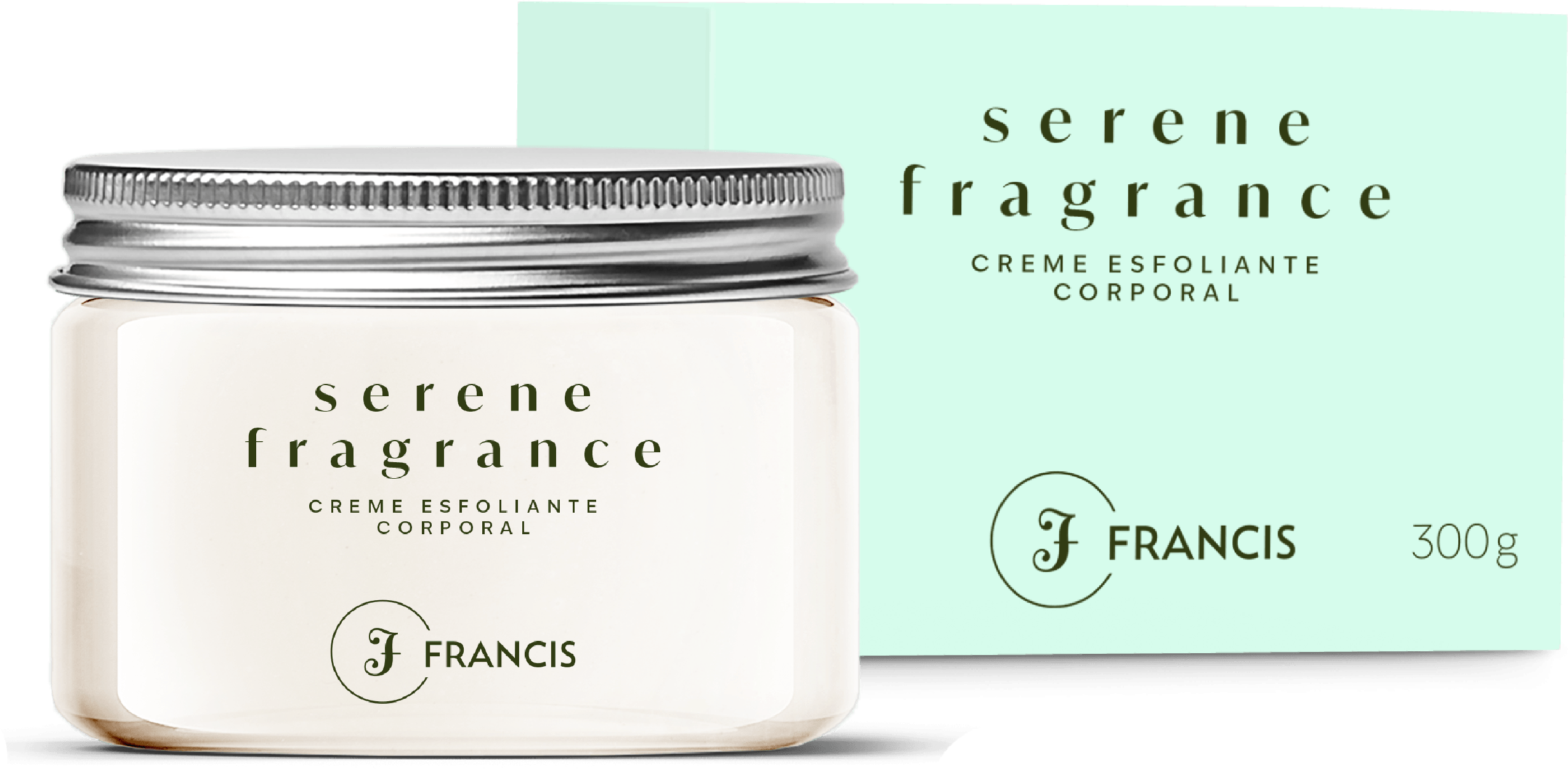 Desodorante Esfoliante Corporal Francis Serene Frag 300 G