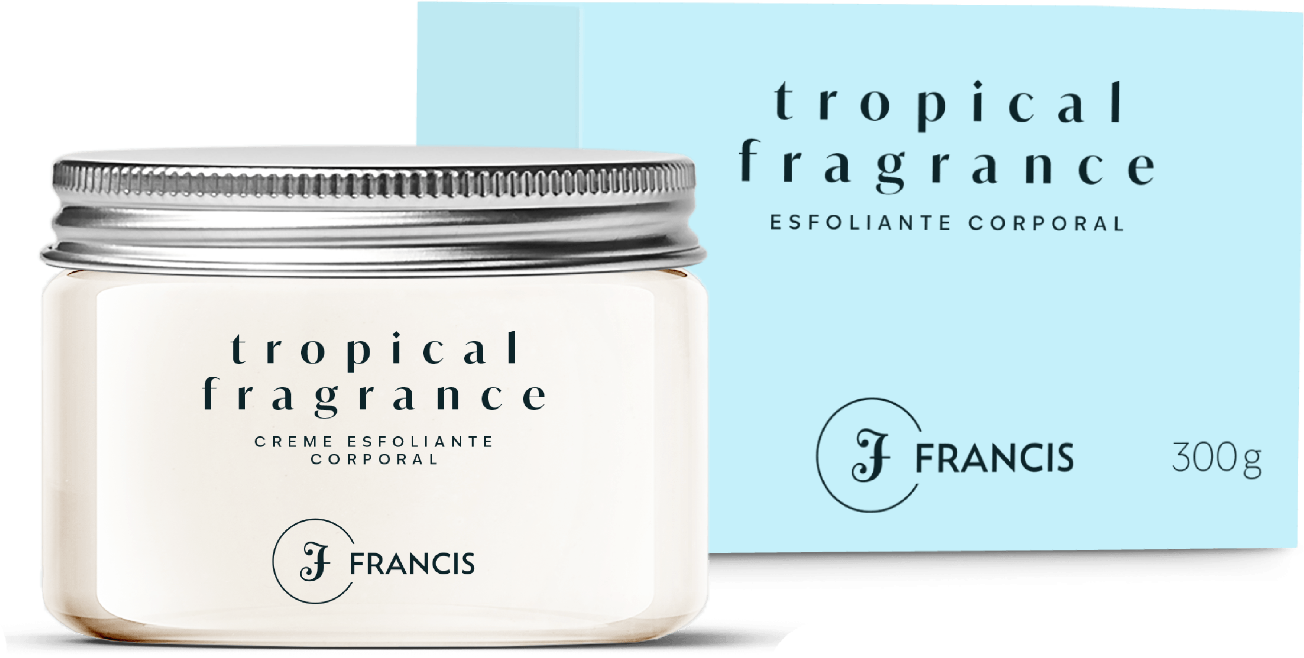 Desodorante Esfoliante Corporal Francis Tropical Fragance 300 G