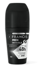 Desodorante Francis Roll On Men Invisible 50ml