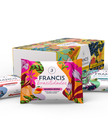 Kit Sabonetes em Barra Francis Brasilidades 80g
