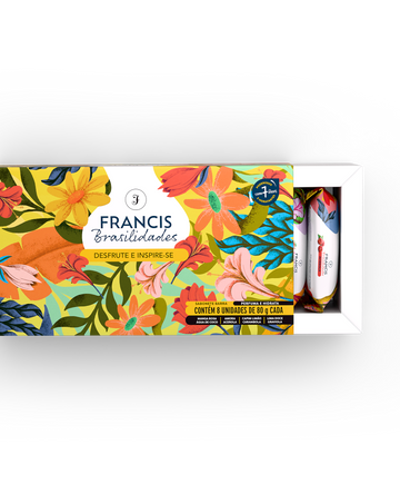 Kit Sabonetes em Barra Francis Brasilidades 80g
