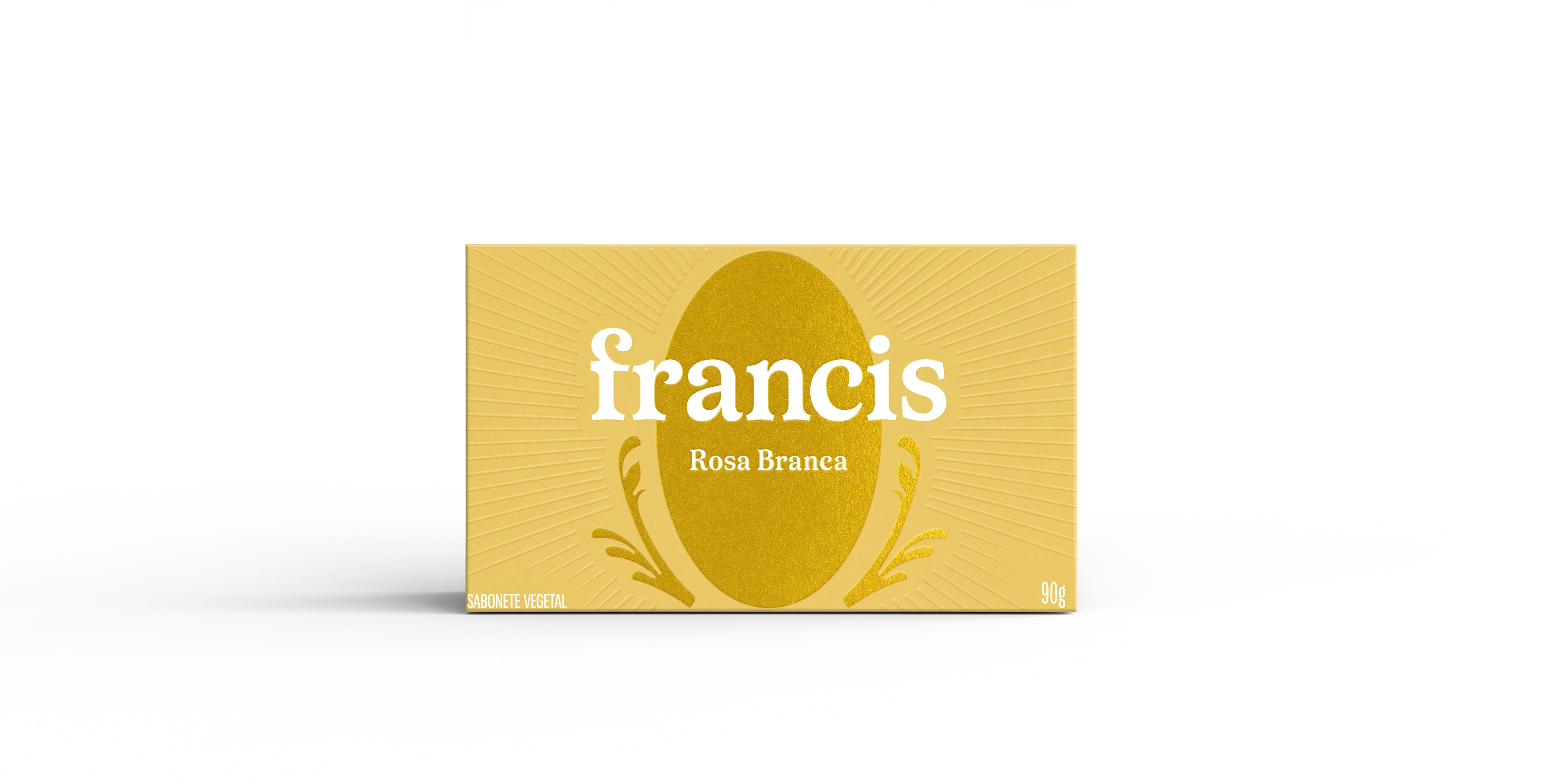 Sabonete em Barra Francis Clássico Rosa Branca 90g