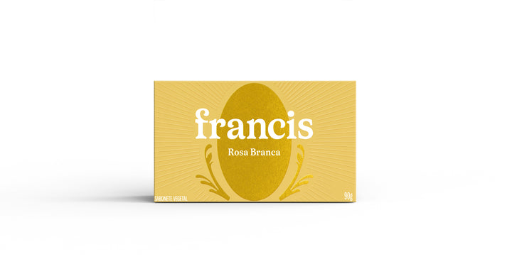 Sabonete em Barra Francis Clássico Rosa Branca 90g