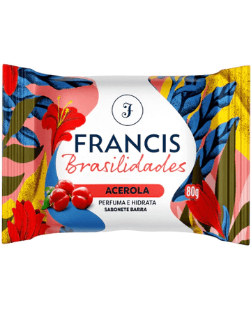 Sabonete em barra Francis Brasilidades Acerola 80g