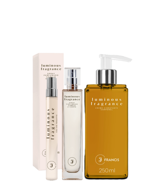 Kit Corpo & Perfume Francis Luminous Fragance