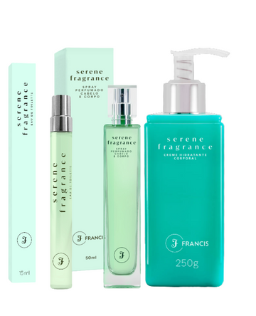 Kit Corpo & Perfume Francis Serene Fragance