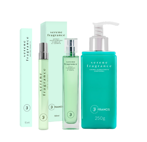 Kit Corpo & Perfume Francis Serene Fragance