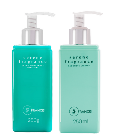 Kit Hidratante Corporal & Sabonete Líquido Francis Serene