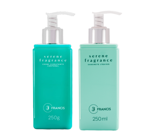 Kit Hidratante Corporal & Sabonete Líquido Francis Serene