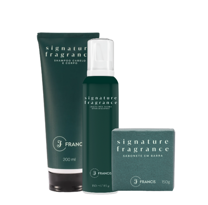 Kit Barba & Corpo Francis Signature Fragrance