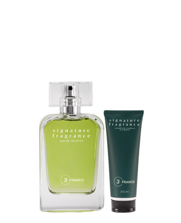 Kit Perfume & Hidratação Francis Signature Fragrance