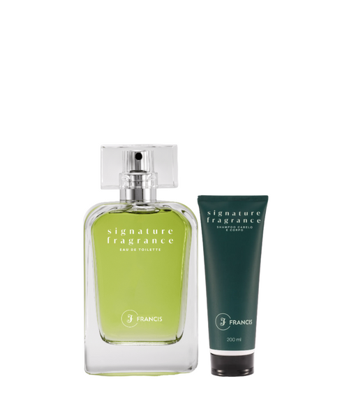 Kit Perfume & Hidratação Francis Signature Fragrance