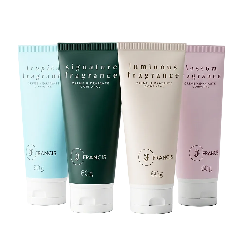 Kit Hidratante Corporal Francis Fragrâncias 60g