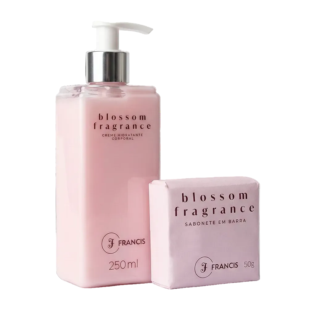 Kit Hidratante Corporal & Sabonete Barra Francis Blossom