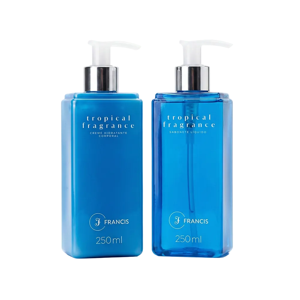 Kit Hidratante Corporal & Sabonete Líquido Francis Tropical