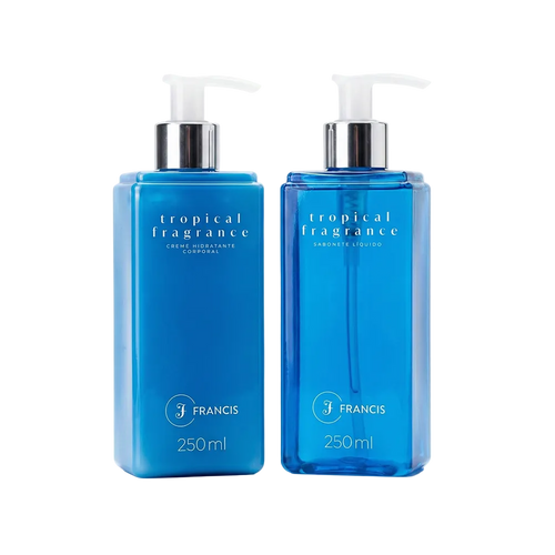 Kit Hidratante Corporal & Sabonete Líquido Francis Tropical