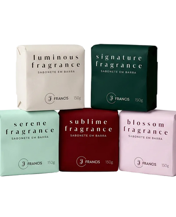 Kit Sabonetes Barra Francis 6 Fragrâncias 150g