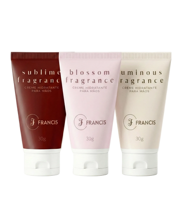 Trio Creme de Mãos Francis Sublime, Blossom & Luminous 30g