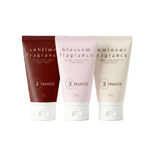 Trio Creme de Mãos Francis Sublime, Blossom & Luminous 30g