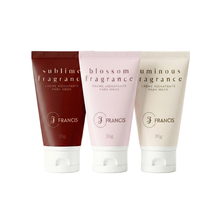 Trio Creme de Mãos Francis Sublime, Blossom & Luminous 30g