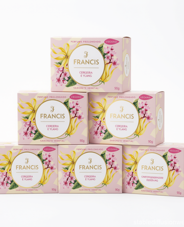 Kit Sabonete em Barra Francis Cerejeira e Ylang 90g