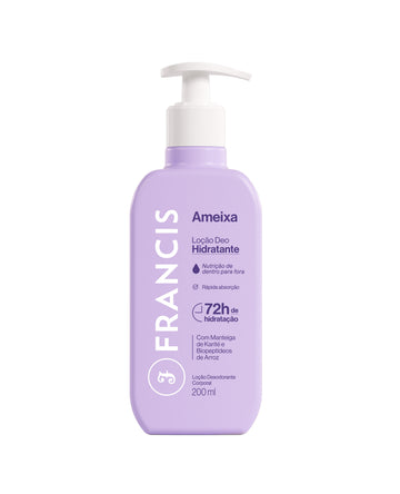 Loção Hidratante Ameixa 200ml  Francis