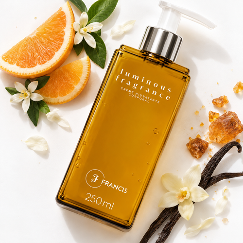 Desodorante Creme Hidratante Corporal Francis Luminous Fragrance 250g