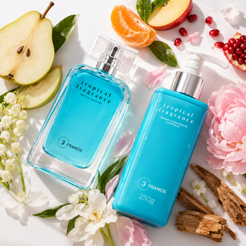 Kit Tropical EDT e Creme Hidratante Corporal Francis