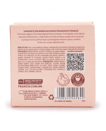 Sabonete Em Barra Francis Blossom Fragrance 150 G
