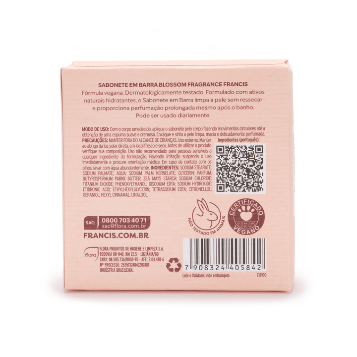 Sabonete Em Barra Francis Blossom Fragrance 150g