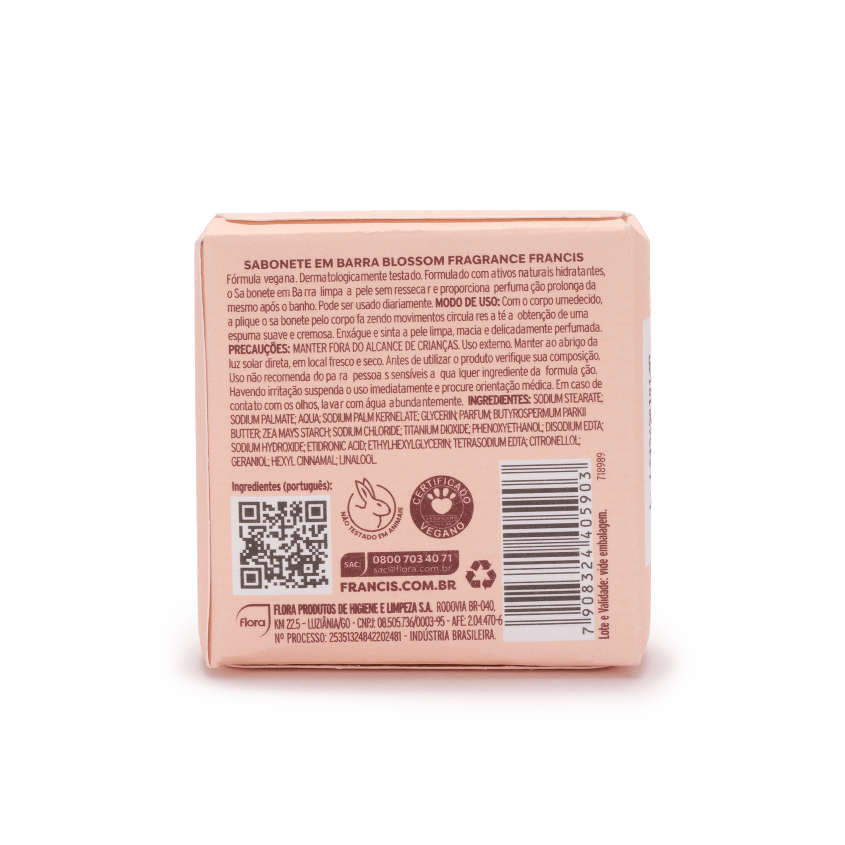 Sabonete Em Barra Francis Blossom Fragrance 50 G