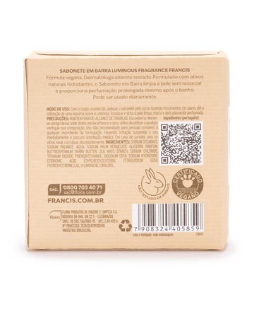 Sabonete Em Barra Francis Luminous Fragrance 150g