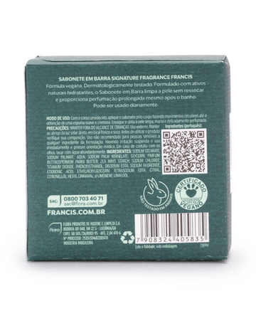 Sabonete Em Barra Francis Signature Fragrance 150 G
